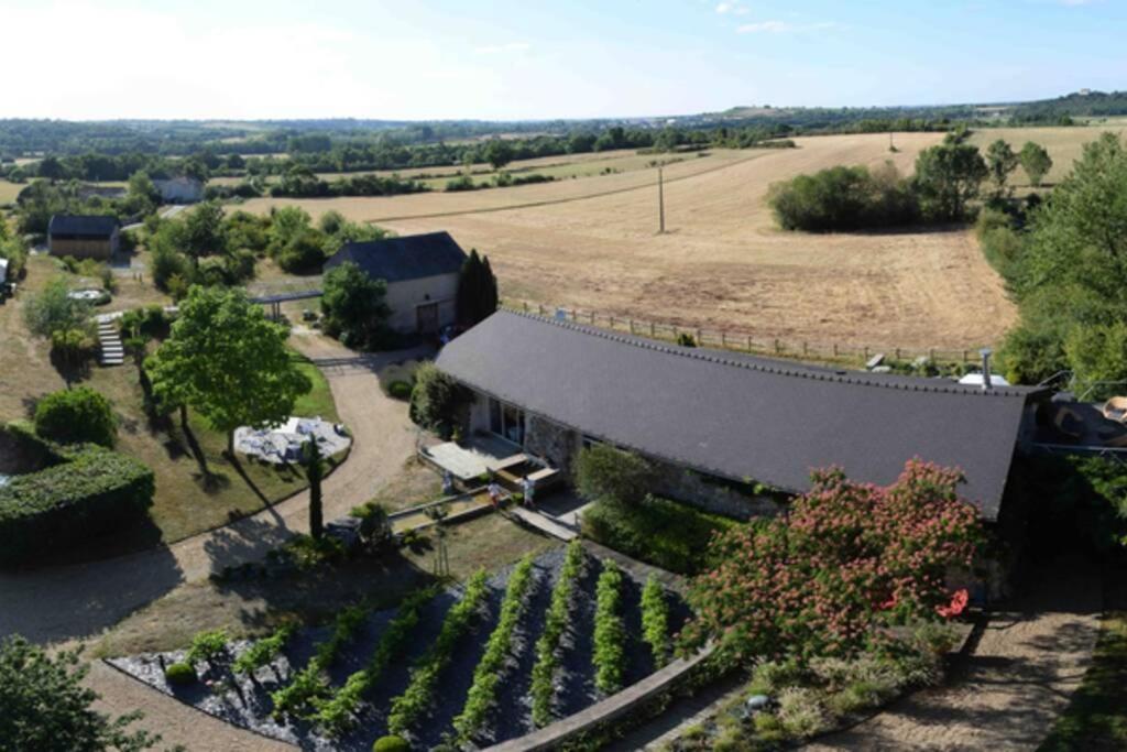 Au Coeur De La Toscane Angevine Chaudefonds-sur-Layon Dış mekan fotoğraf